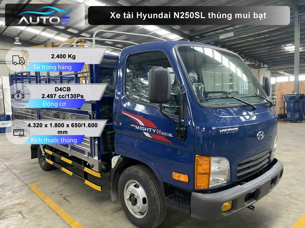 Xe Tải Hyundai New Mighty N250SL 2.5 tấn