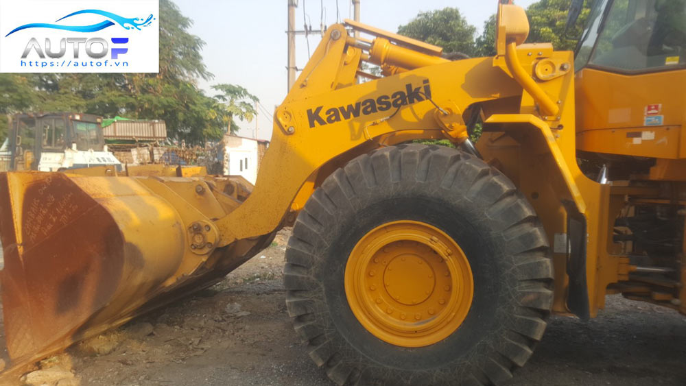 máy xúc lật cũ Kawasaki 90ZV-2