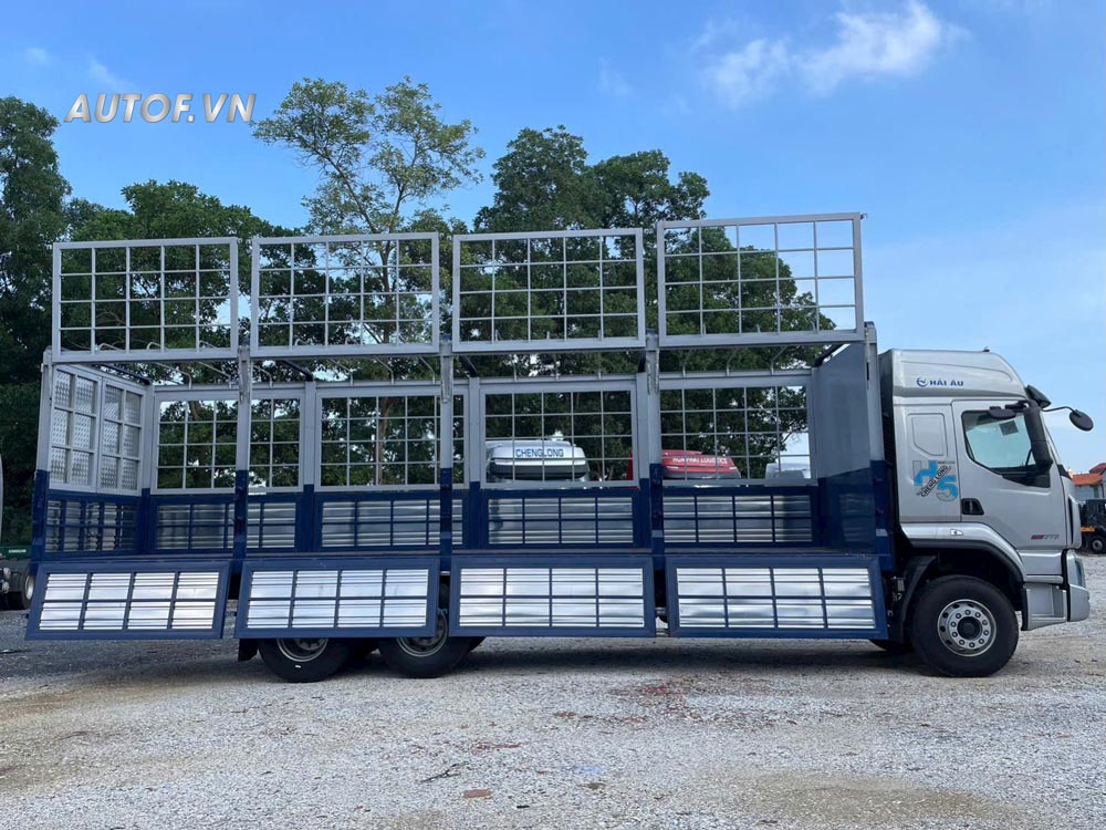 Chenglong 3 chân H5 270HP thùng mui bạt [9.6m - 14 tấn]